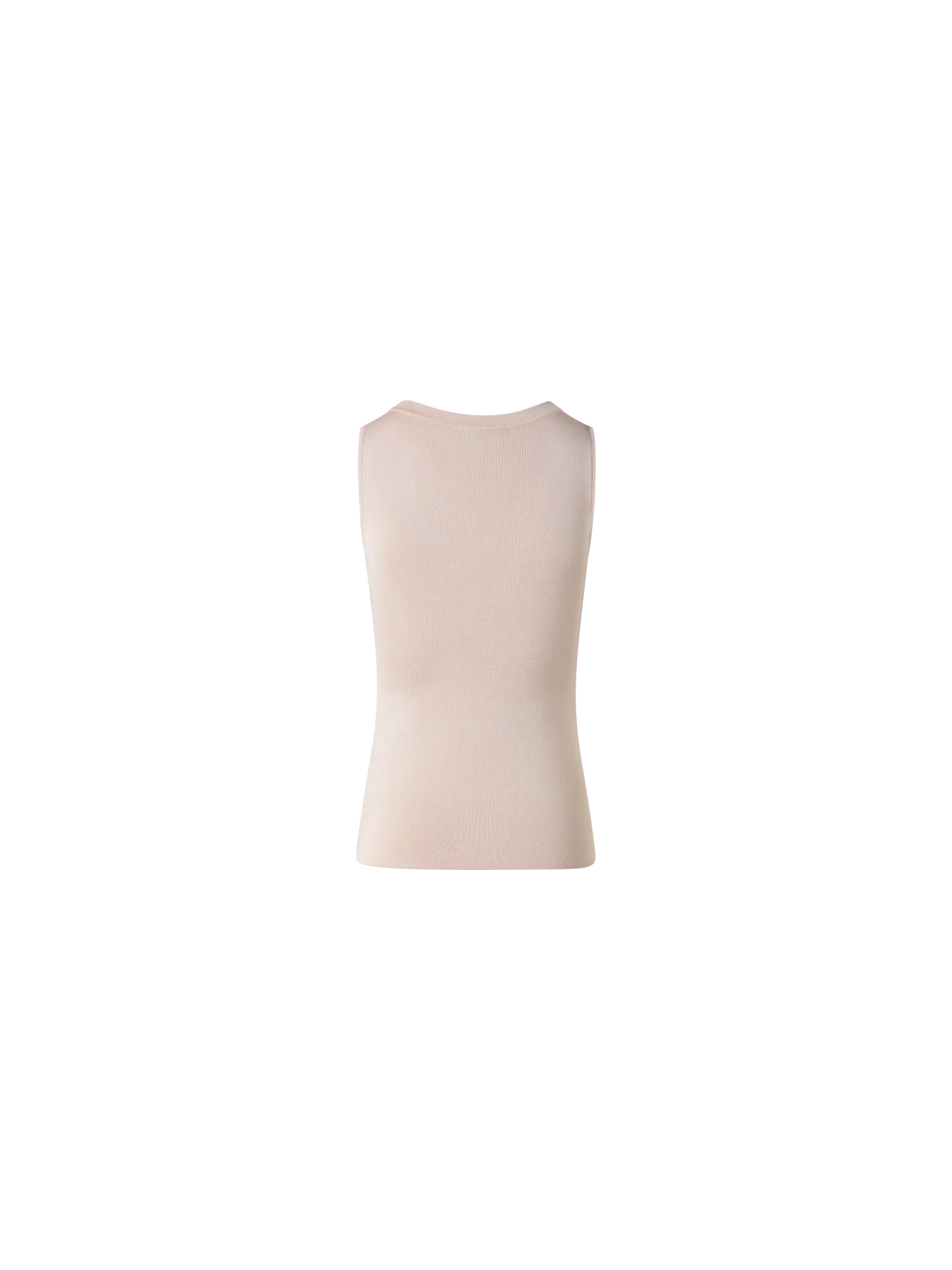 Silk Knit Tank Top - Image 3