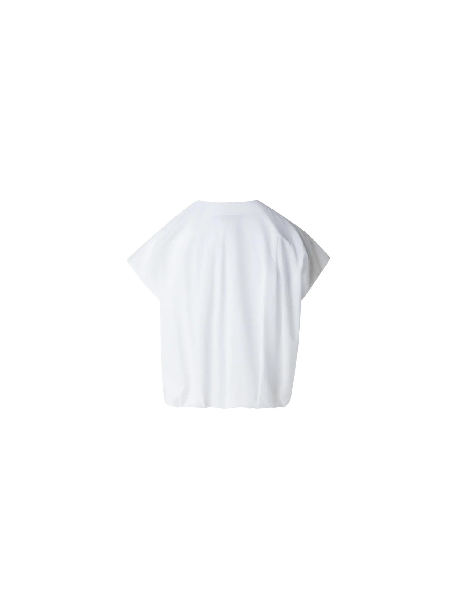 Sleeveless Cotton Voile Blouse - Image 4