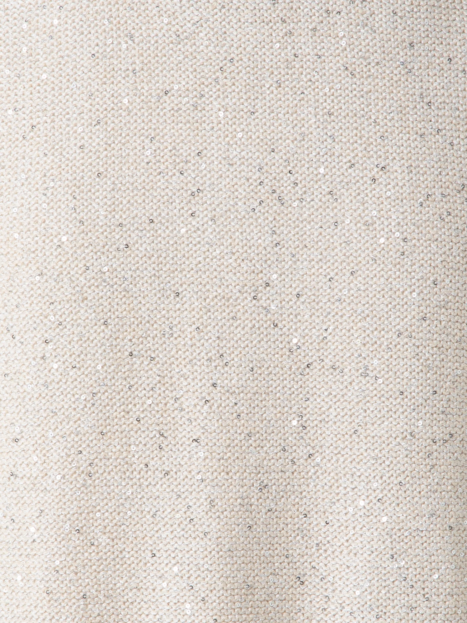 Sleeveless Linen Cotton Knit Top with Sequins - Image 5