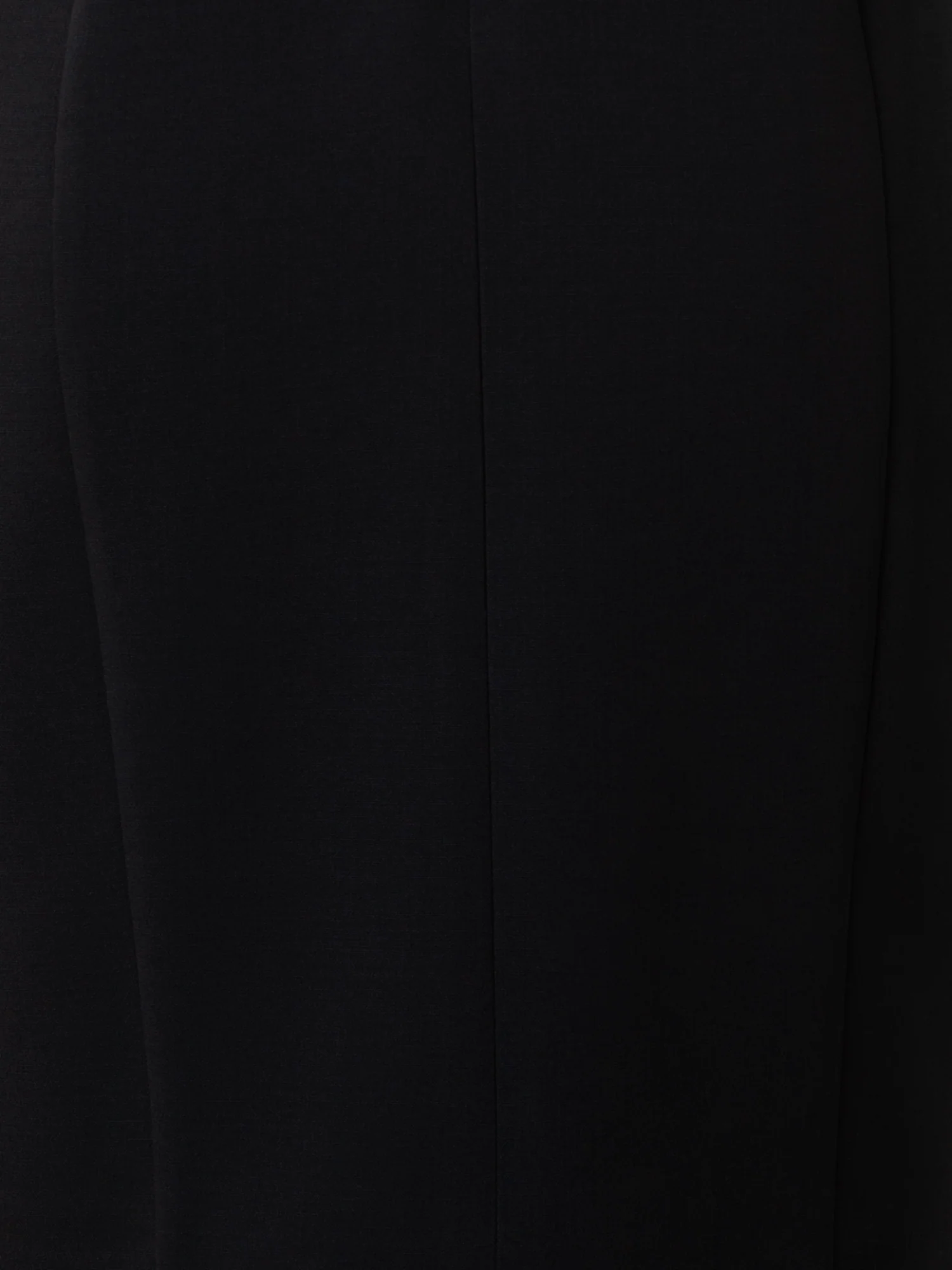 Sleeveless V-Neck Wool Double-Face Sheath Dress - Image 6