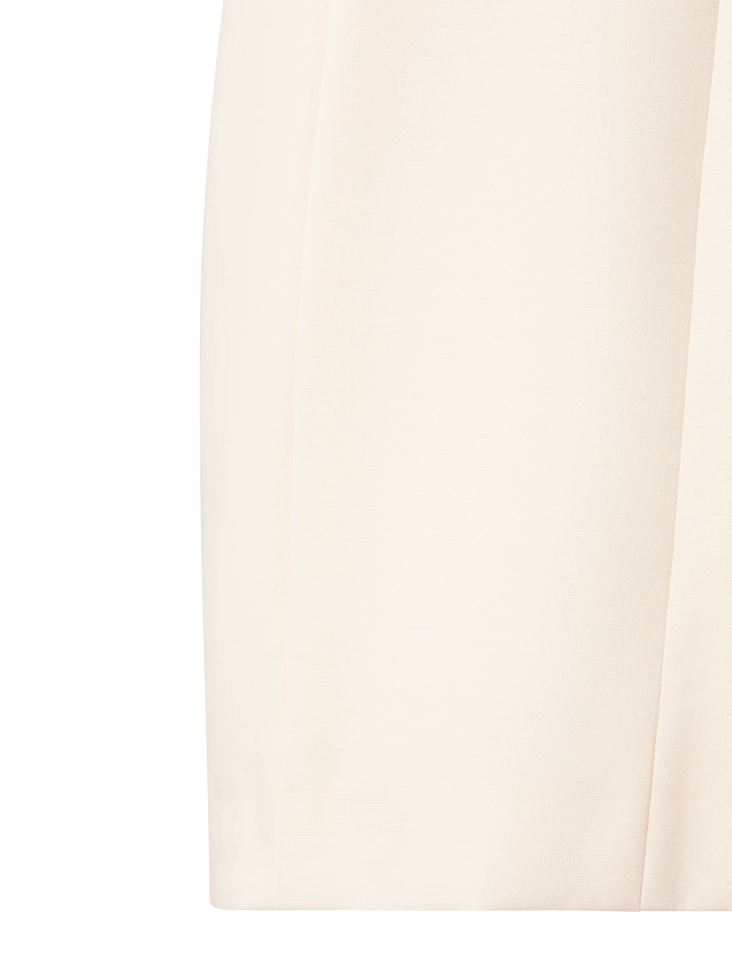 Sleeveless V-Neck Wool Double-Face Sheath Dress - Image 4