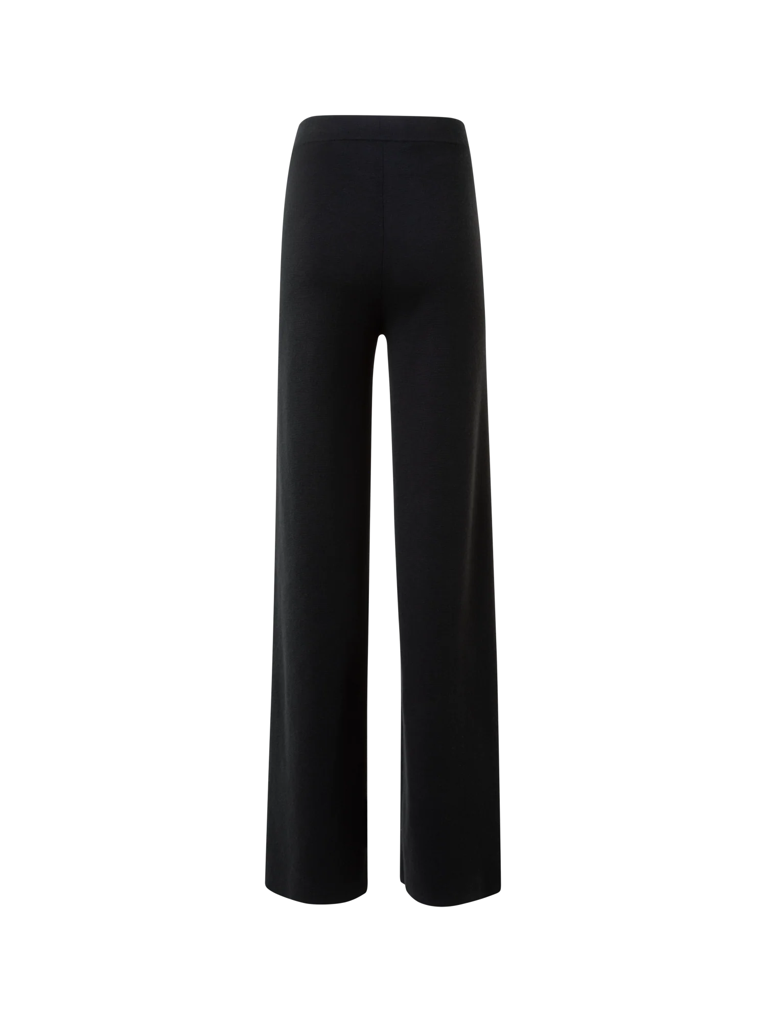 Slight Flared Cashmere Silk Knit Pants - Image 7