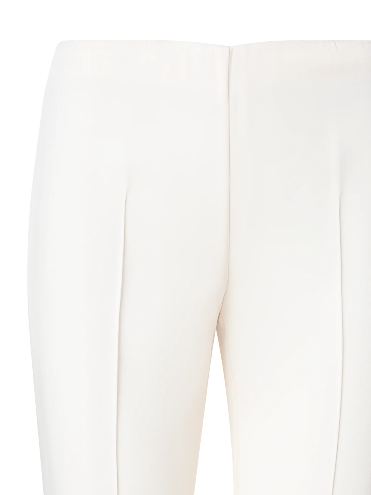 Slim Silk Stretch Crêpe Pants - Image 4