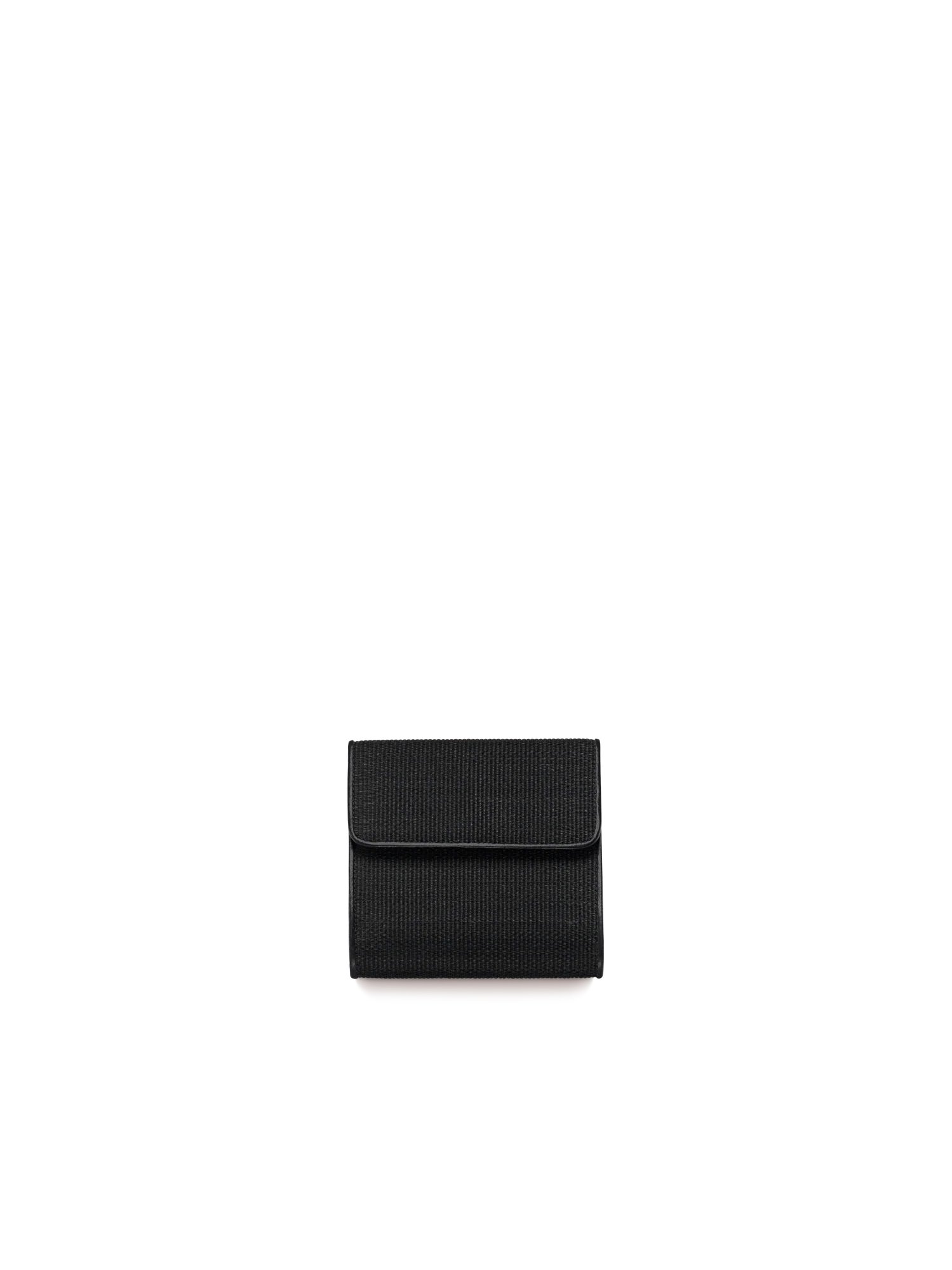 Small Flap Wallet in Horsehair