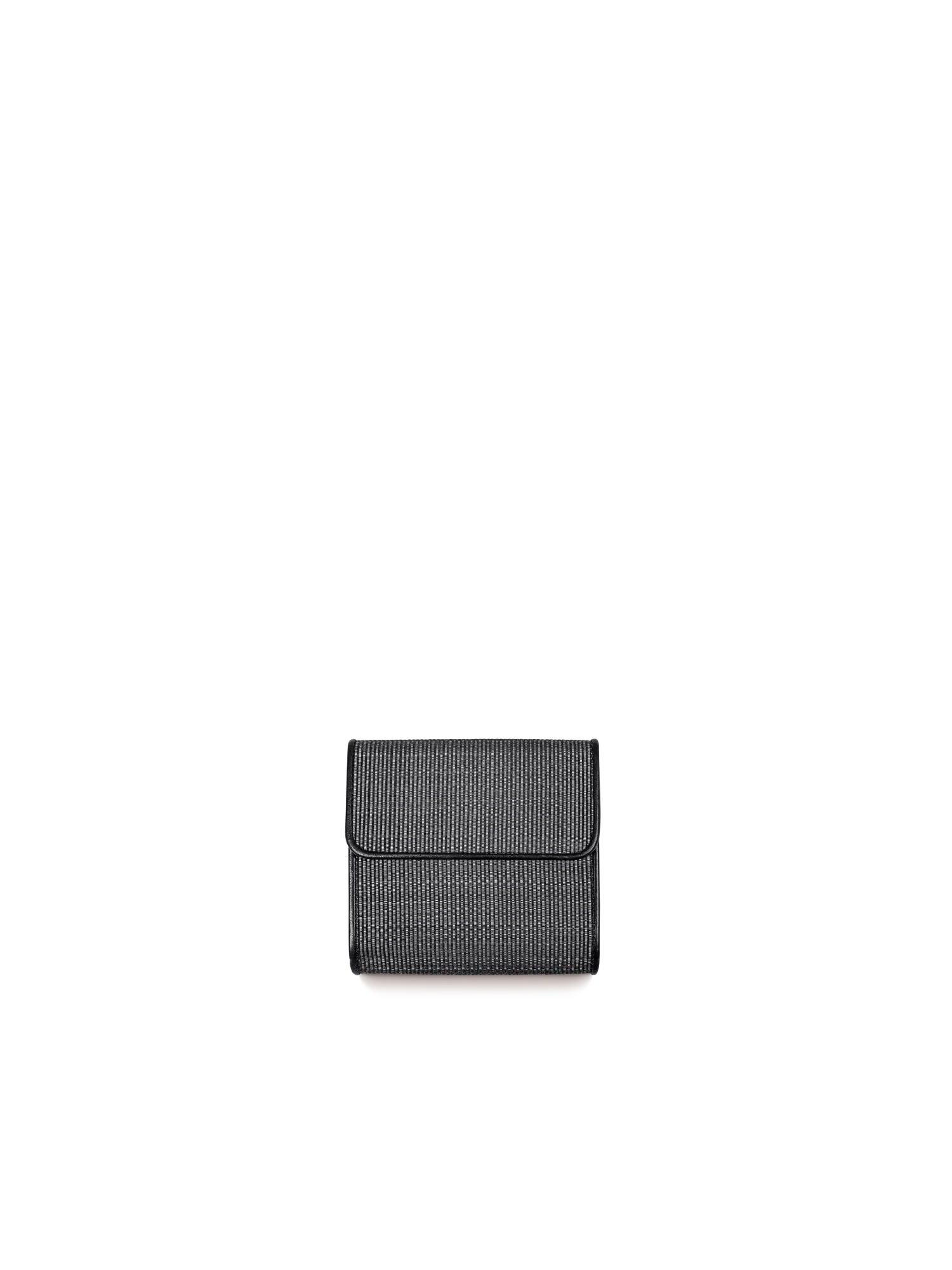 Small Flap Wallet in Horsehair