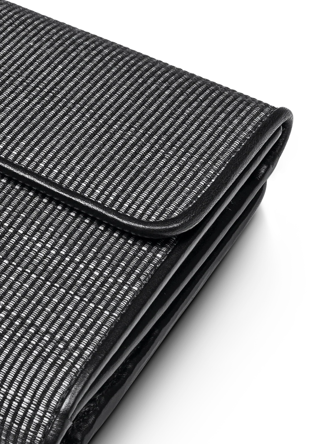 Small Flap Wallet in Horsehair - Image 2