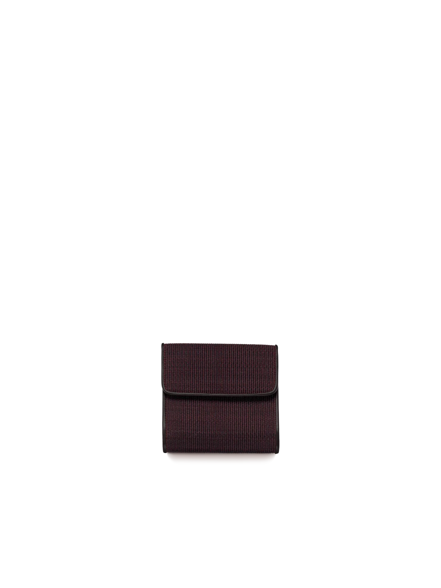 Small Flap Wallet in Horsehair