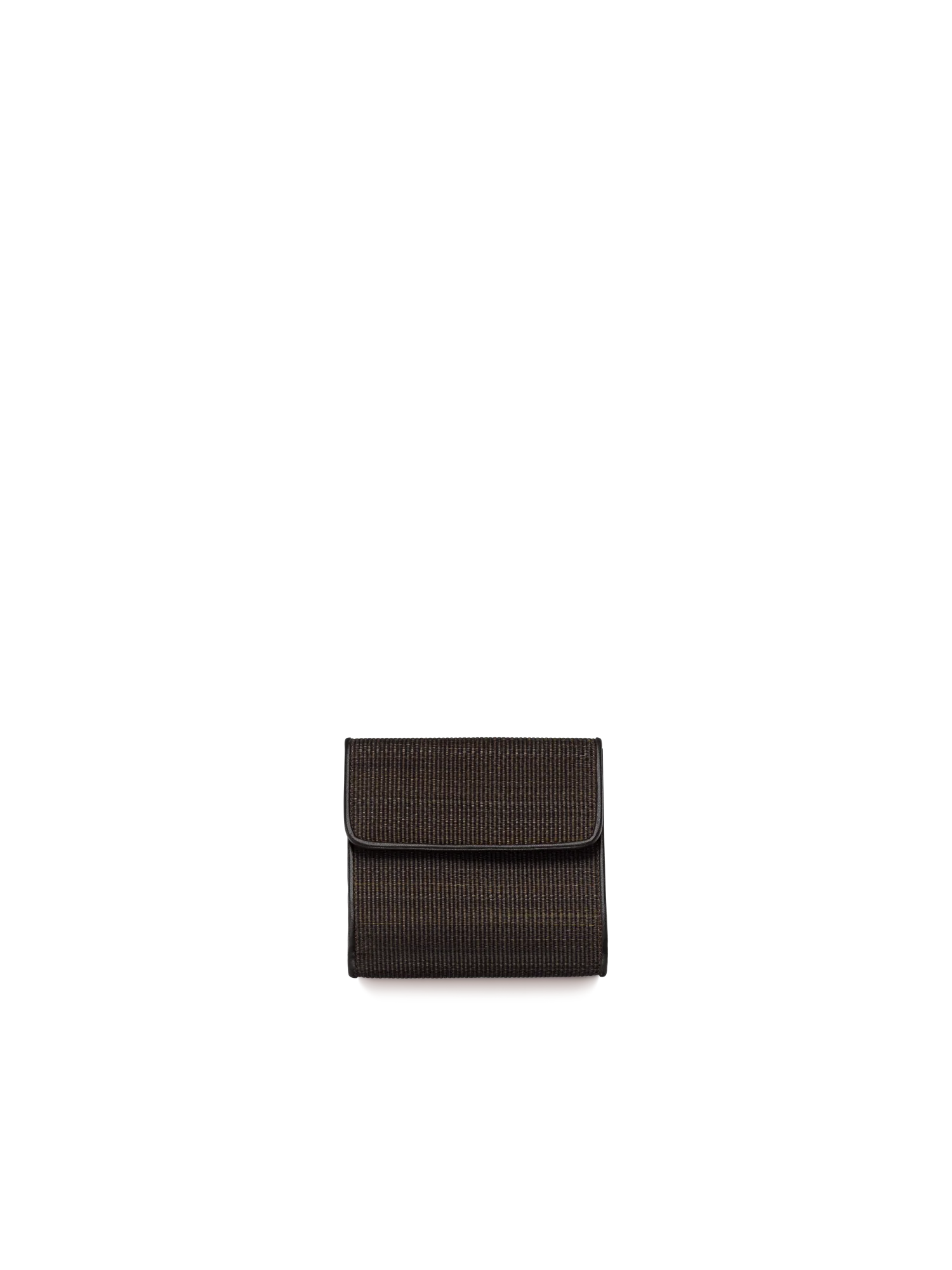 Small Flap Wallet in Horsehair