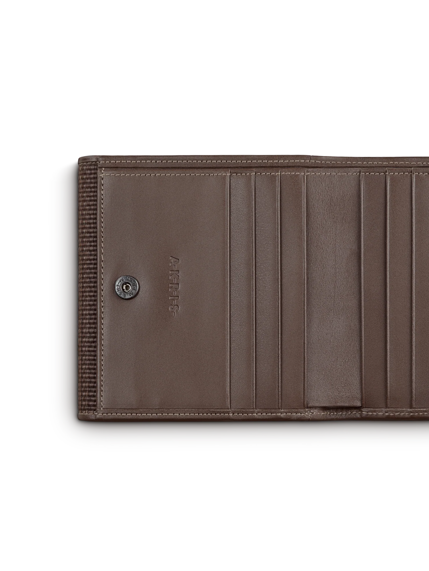 Small Flap Wallet in Horsehair - Image 3