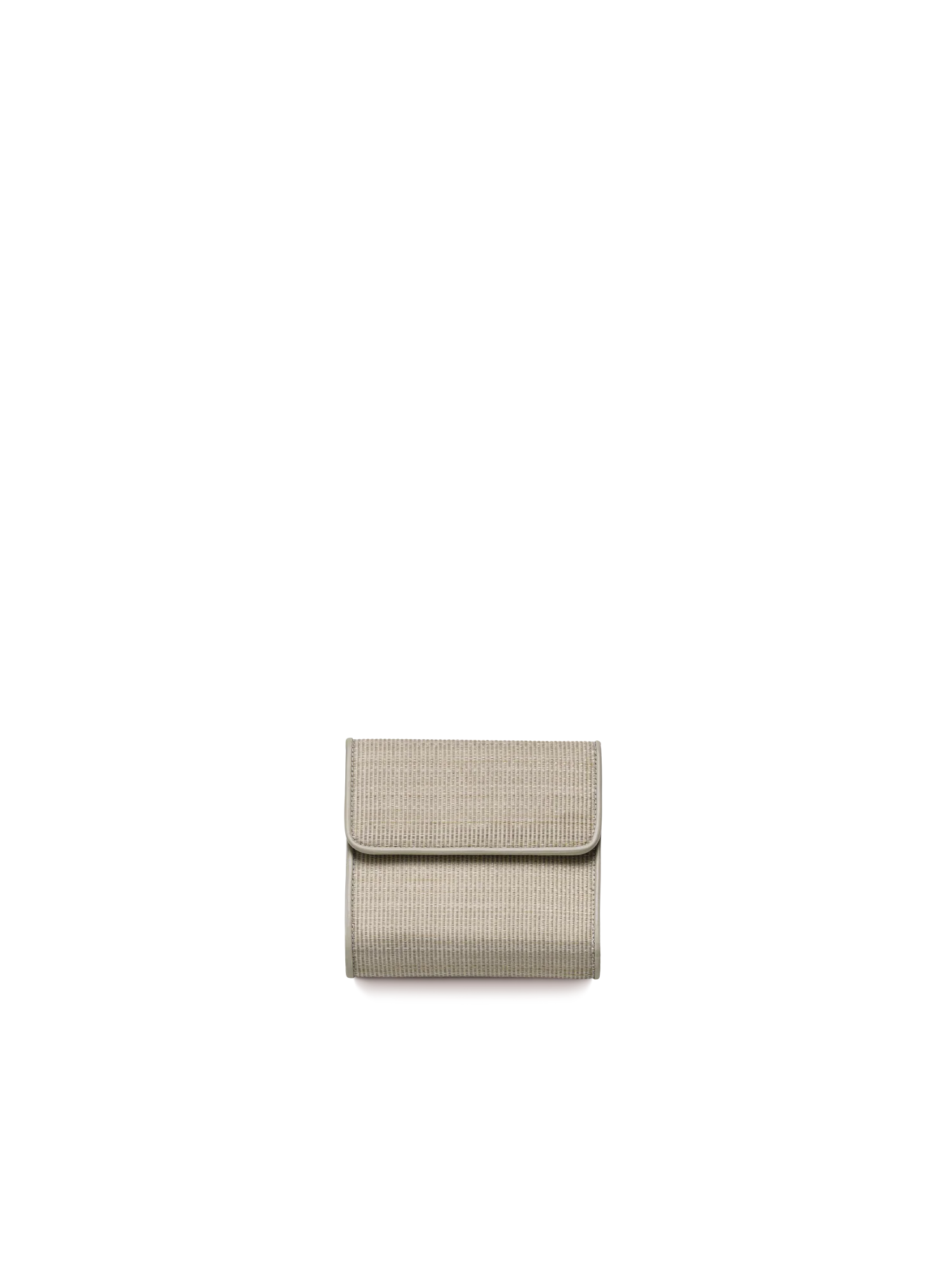 Small Flap Wallet in Horsehair