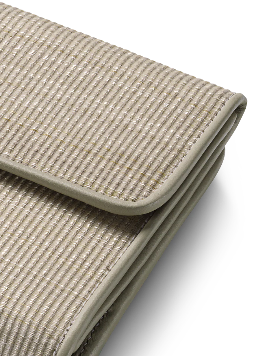Small Flap Wallet in Horsehair - Image 2
