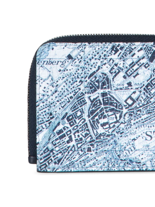 Small Wallet with St. Gallen Map Print - Image 4