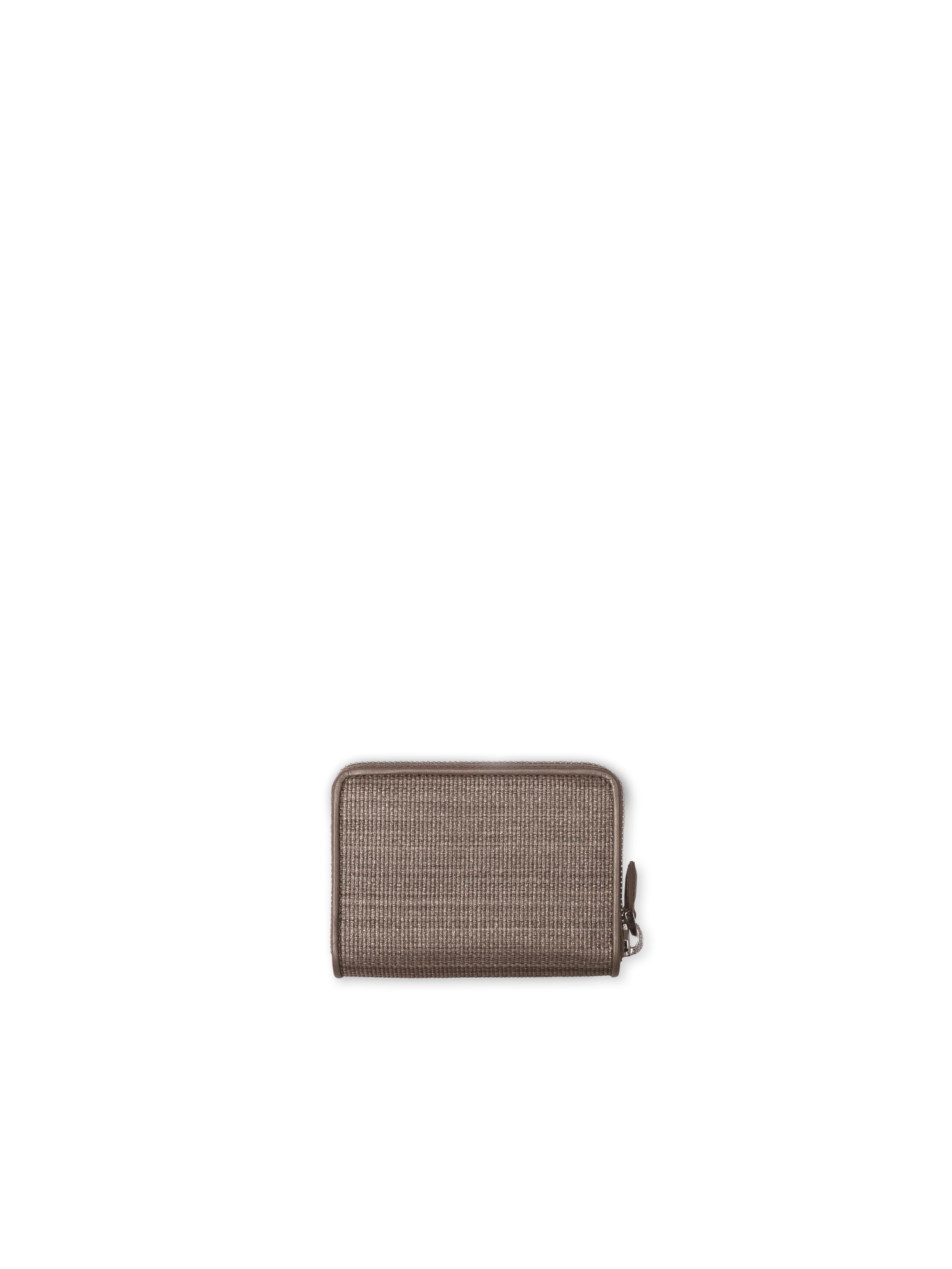 Small Zip Wallet in Horsehair