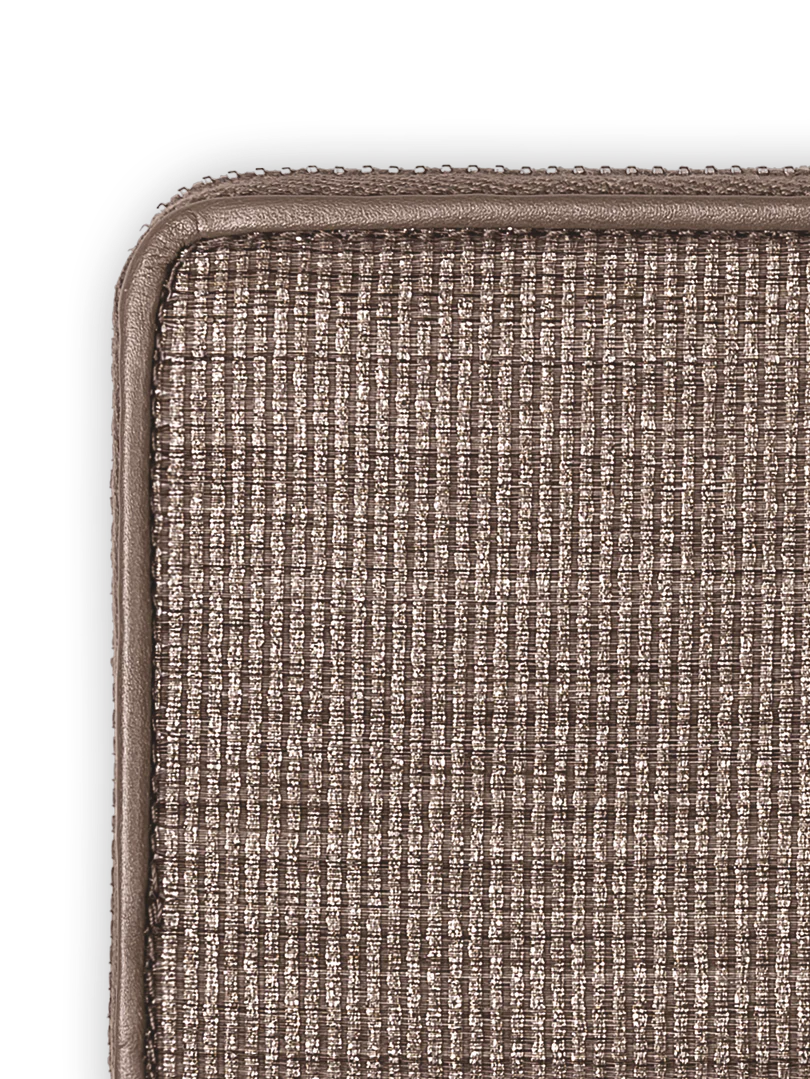 Small Zip Wallet in Horsehair - Image 2