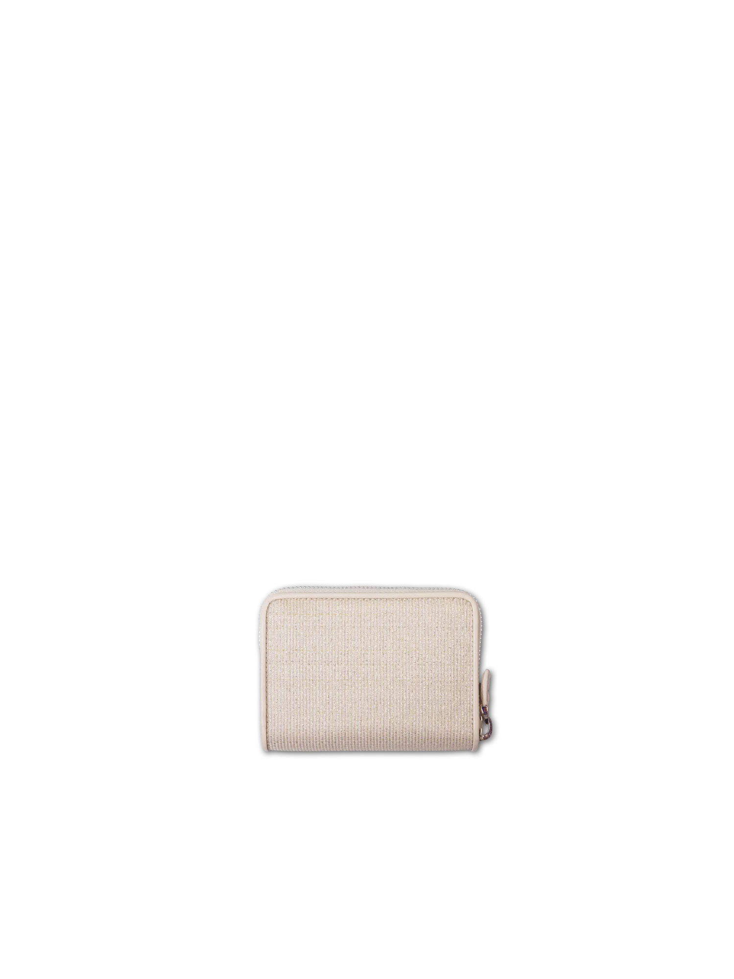 Small Zip Wallet in Horsehair