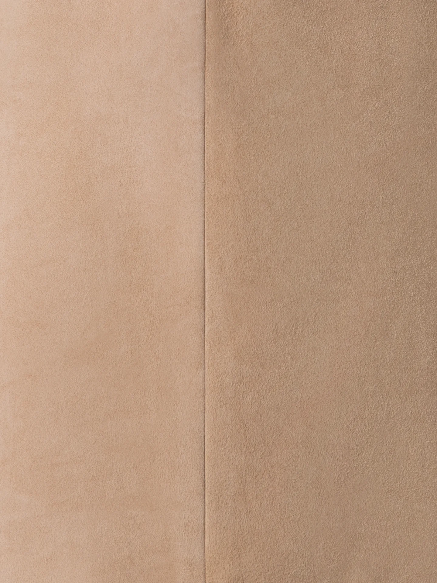 Soft Cotton Raffia and Suede Leather Dress - Image 6