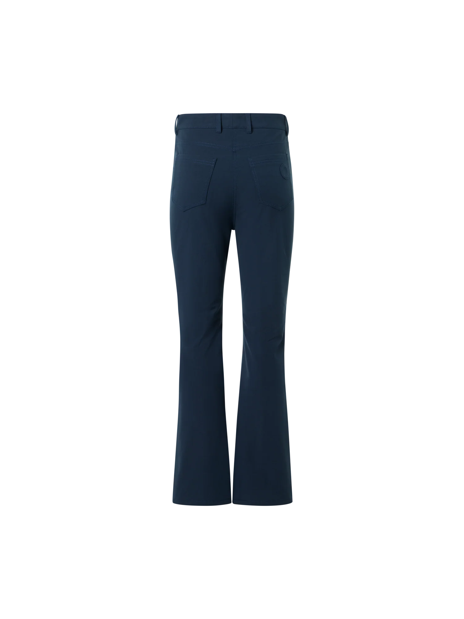 Cali Mid-Rise Cropped Bootcut Cotton Bi-Stretch Pants - Image 4