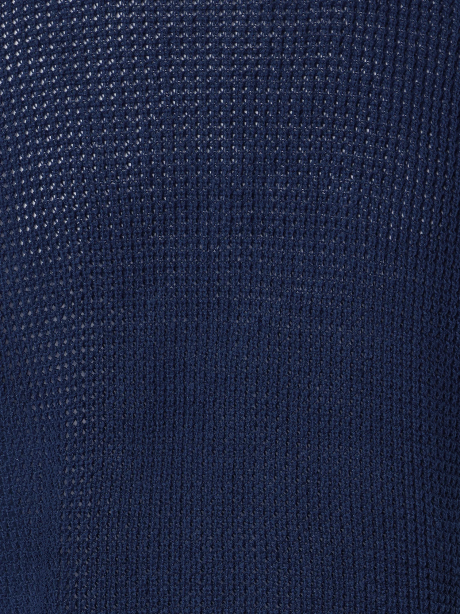Linen-Cotton Short-Sleeve Knit Cardigan - Image 3