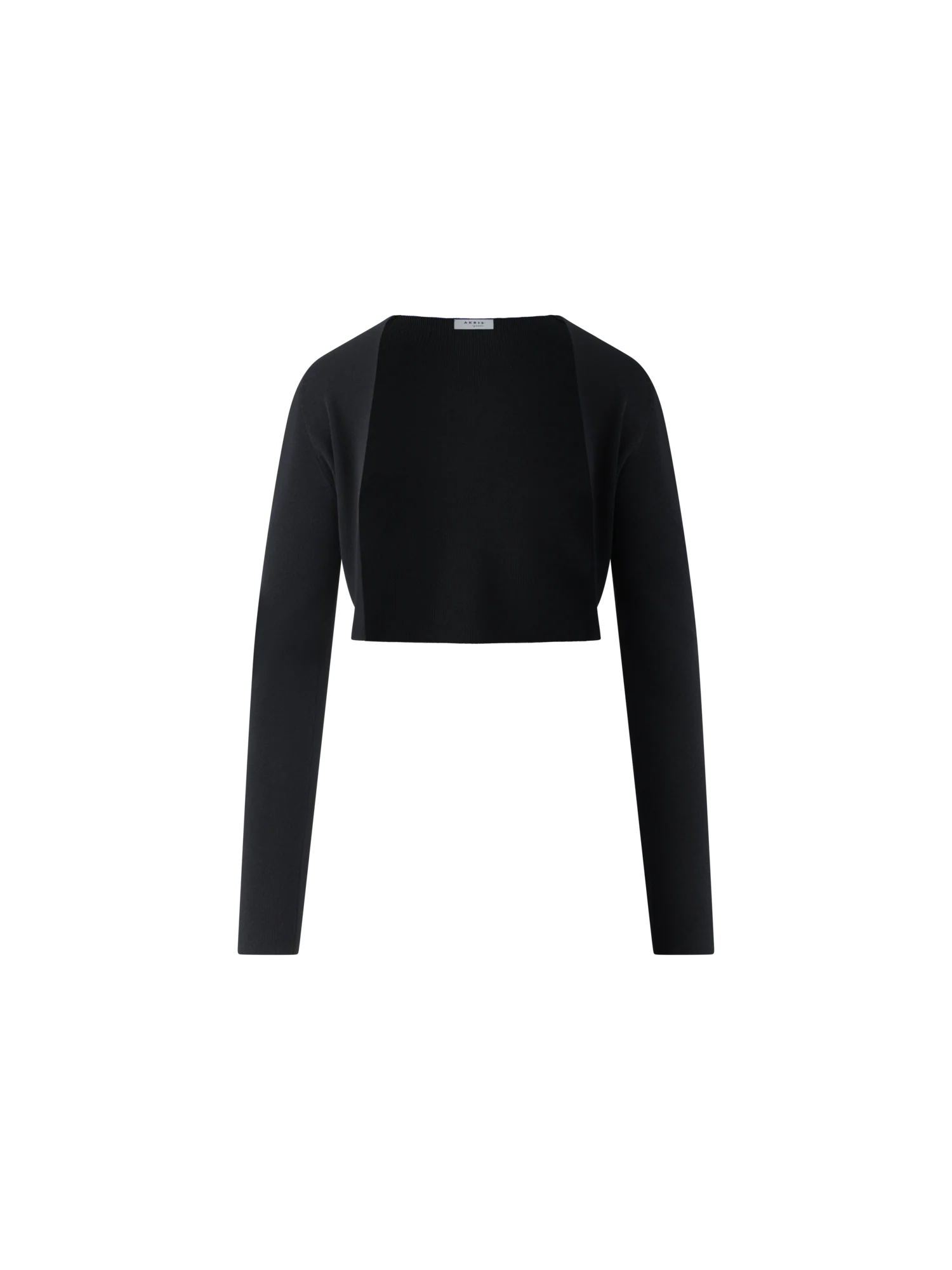 Merino Wool Cropped Bolero Cardigan