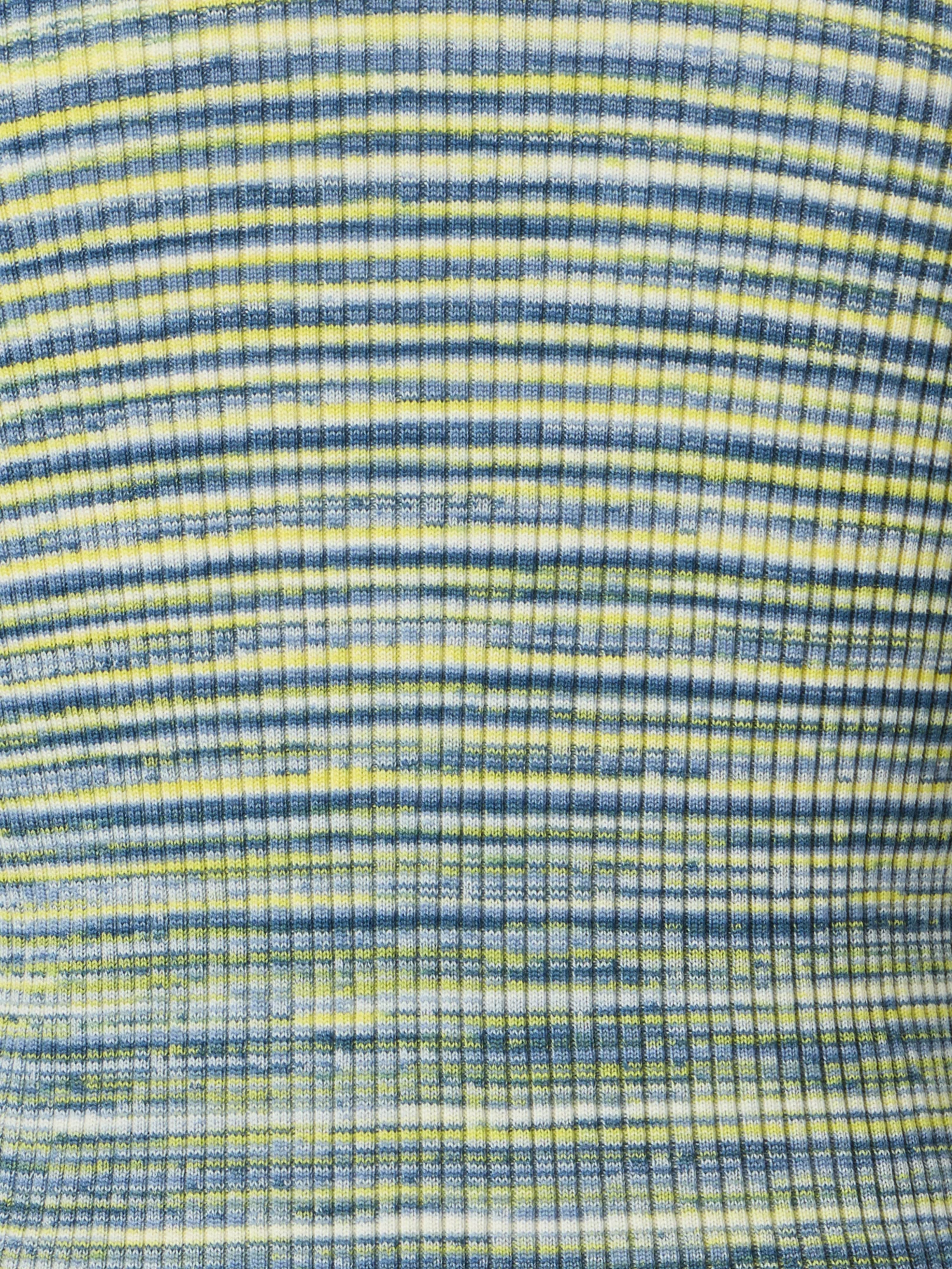 Space-Dye Rib Merino Wool Knit Cardigan - Image 3