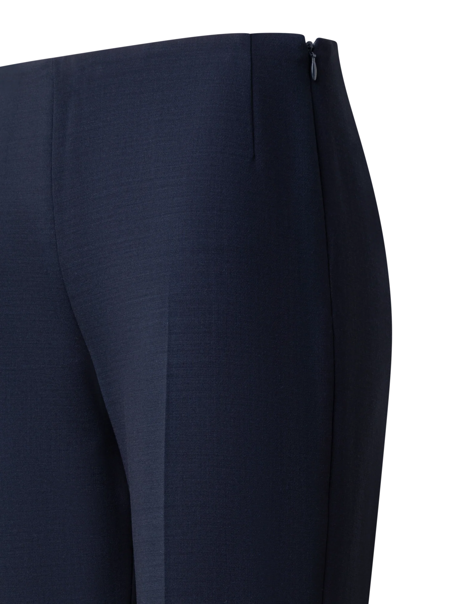 Straight Wool Double-Face Pants - Image 3
