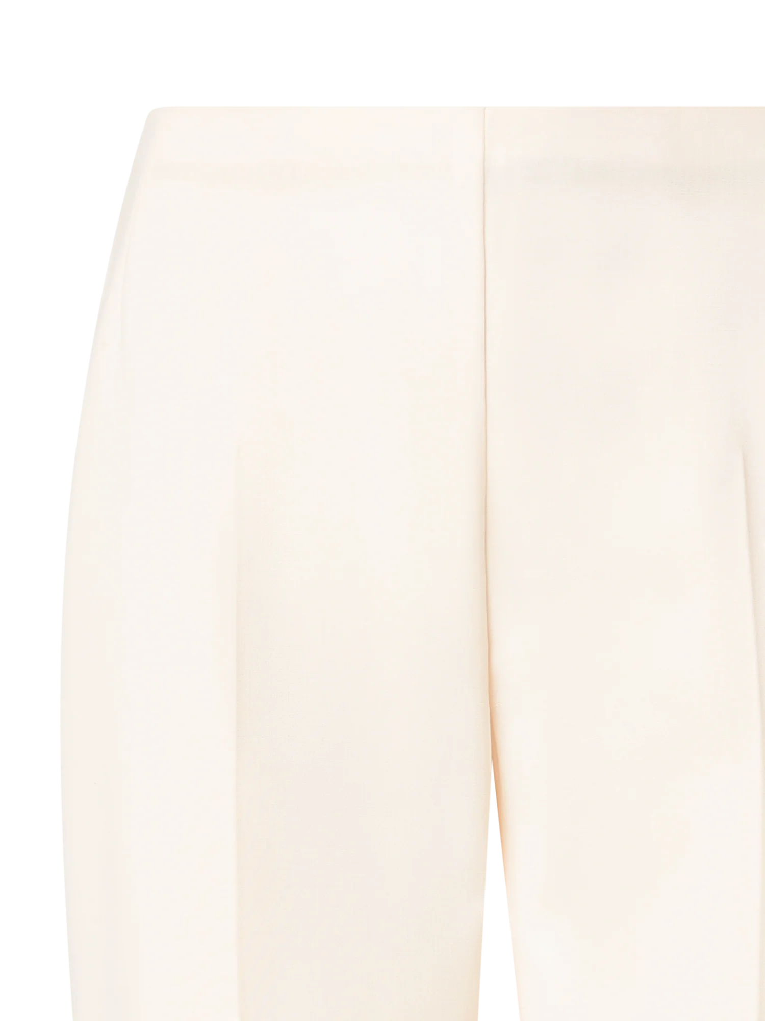 Straight Wool Double-Face Pants - Image 3