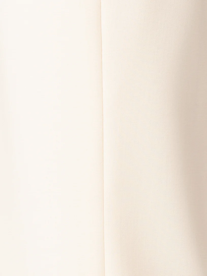 Straight Wool Double-Face Pants - Image 5