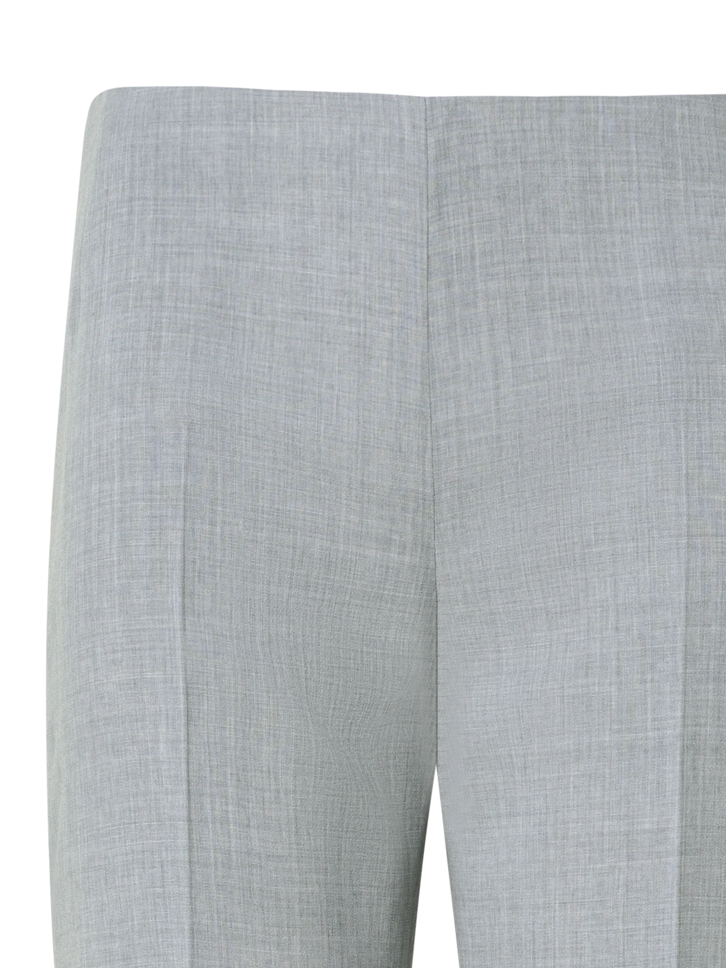 Straight Wool Double-Face Pants - Image 3