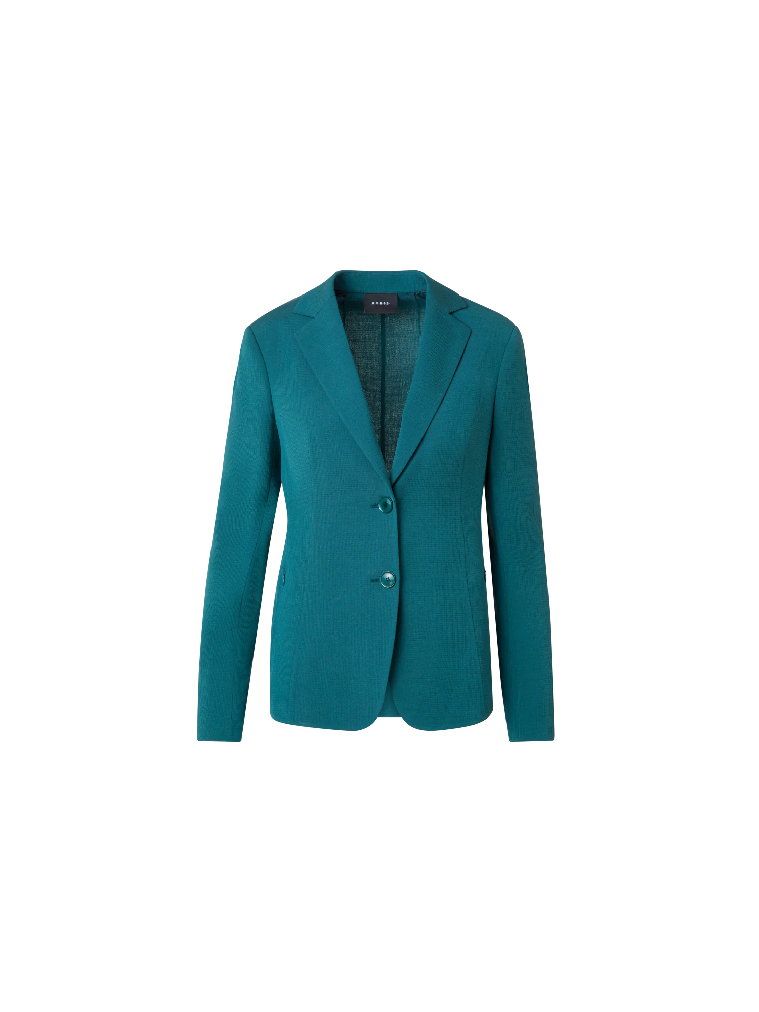 Tailored Blazer in Cotton Silk Double-Face