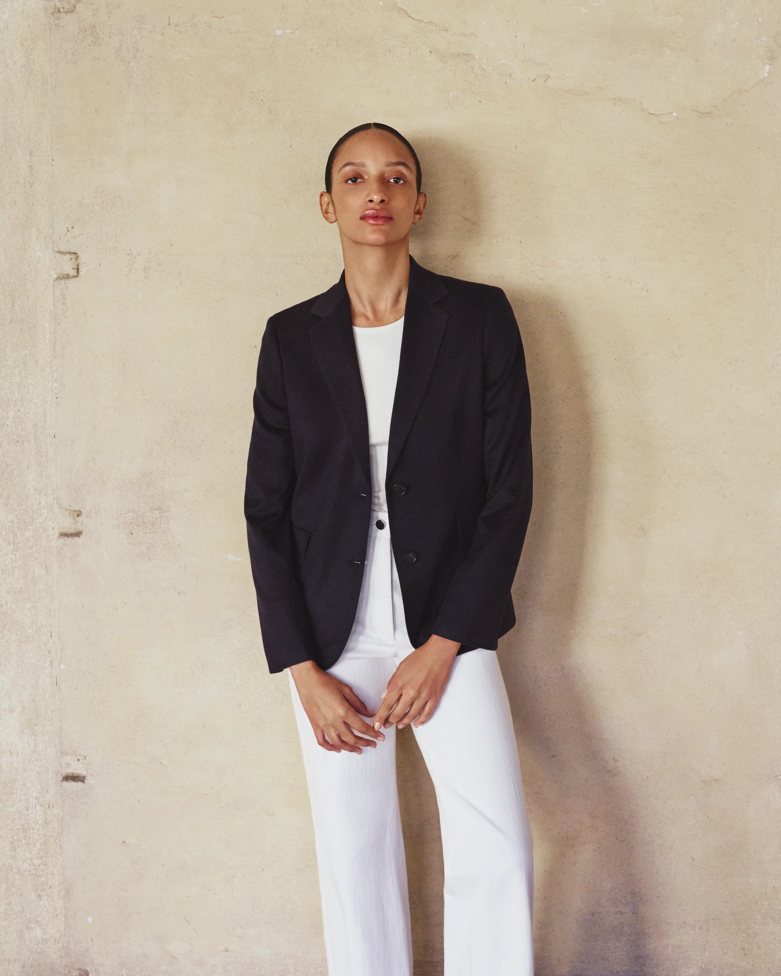 Tailored Blazer in Pure Cashmere Double-Face - Image 5