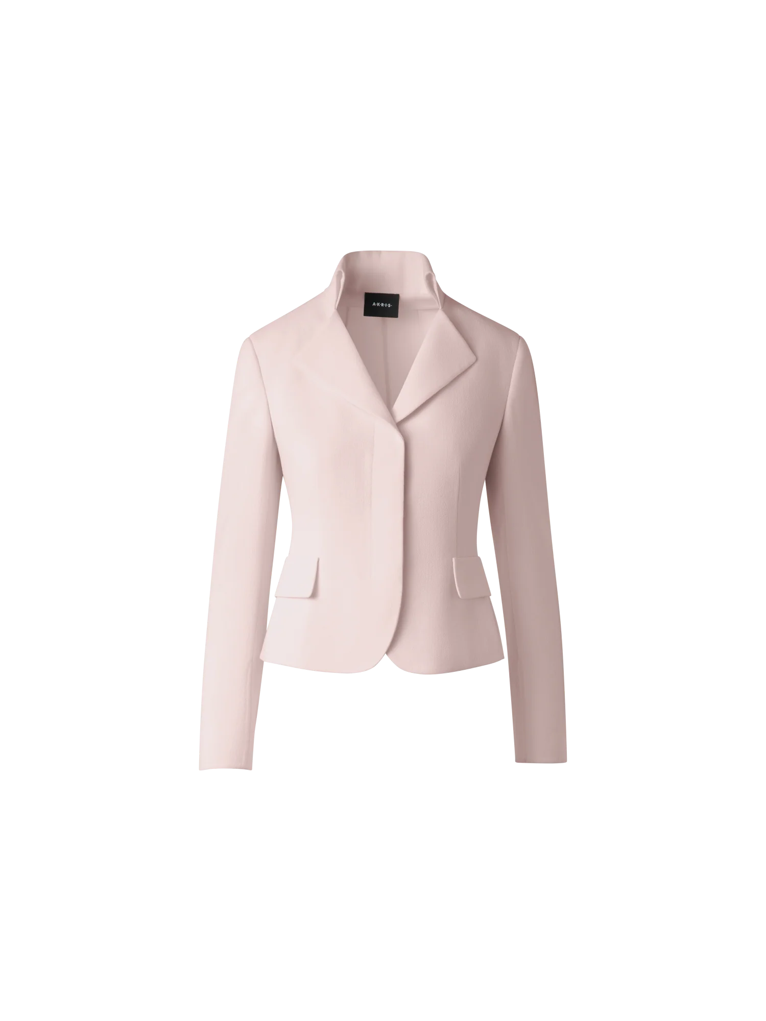 Tailored Wool Crêpe Double Face Jacket