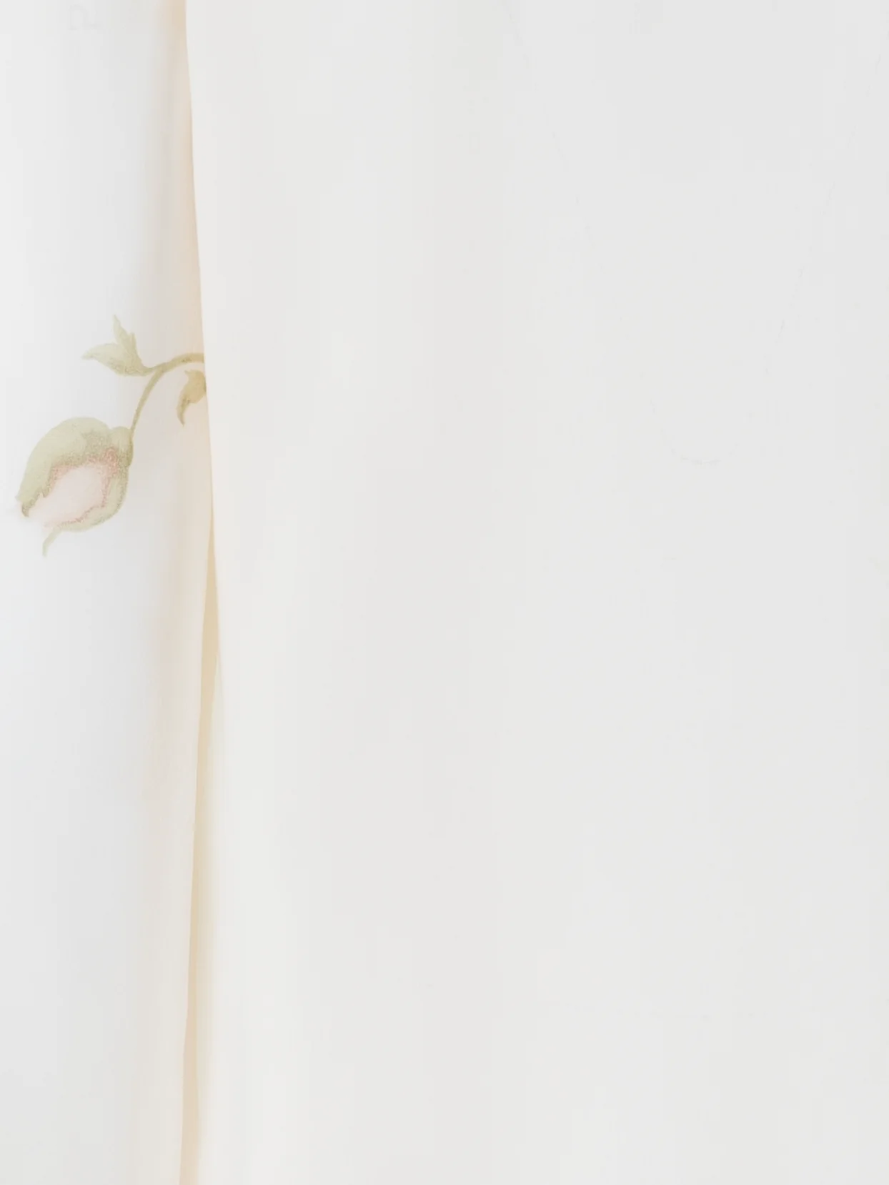 Tie Neck Silk Blouse with Anemone Print - Image 6