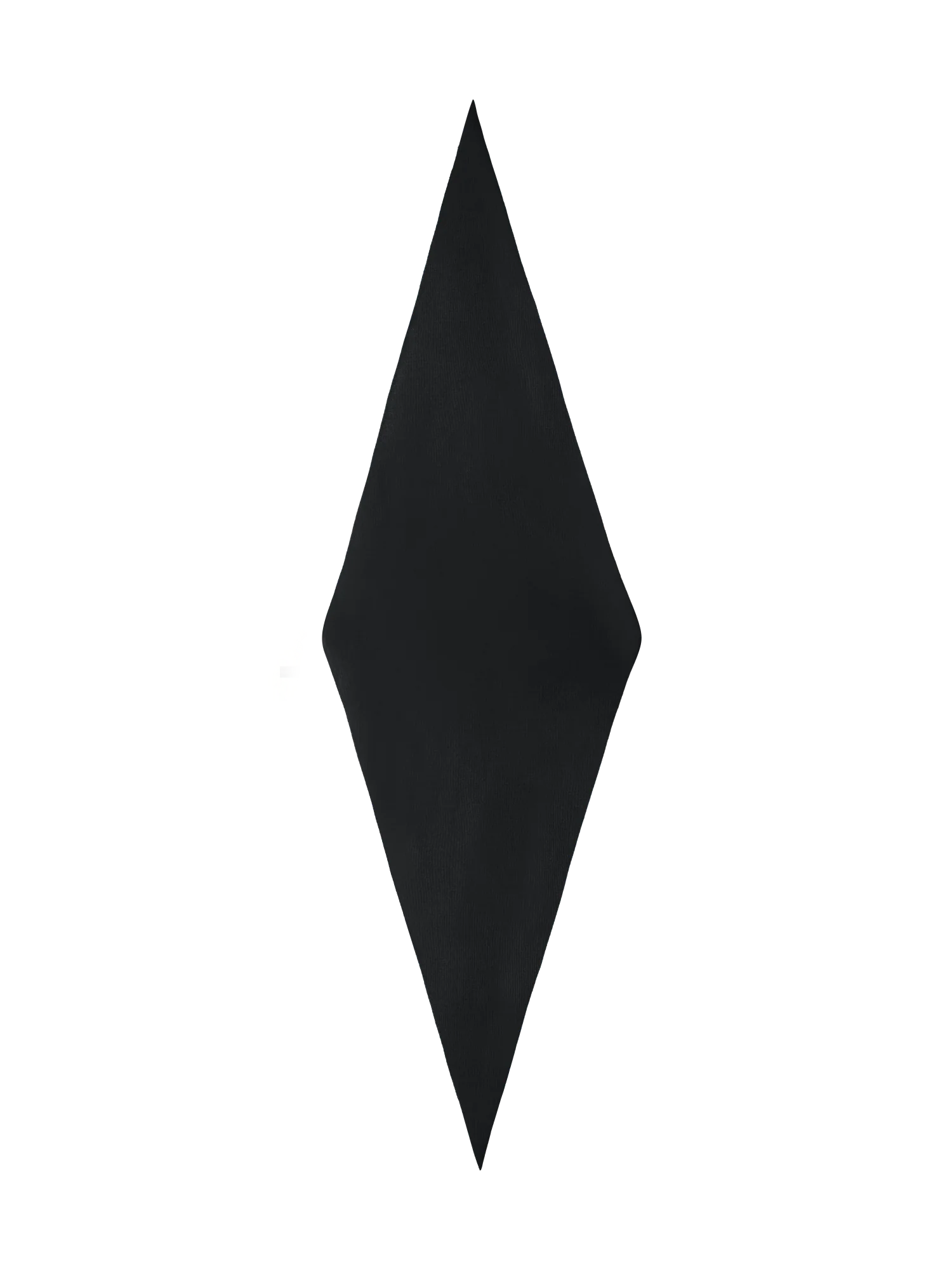 Trapezoid Shaped Scarf from Cashmere Silk