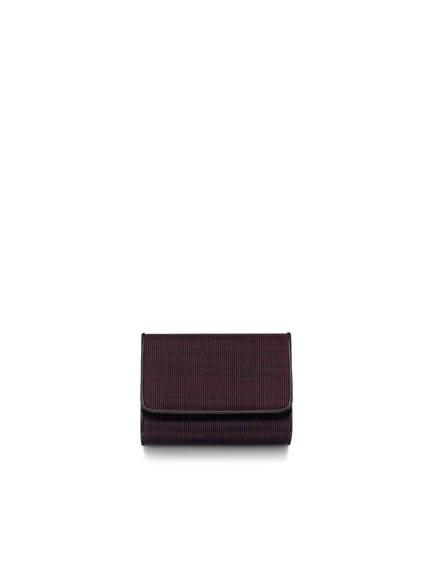 Tri-Fold Wallet in Horsehair Fabric