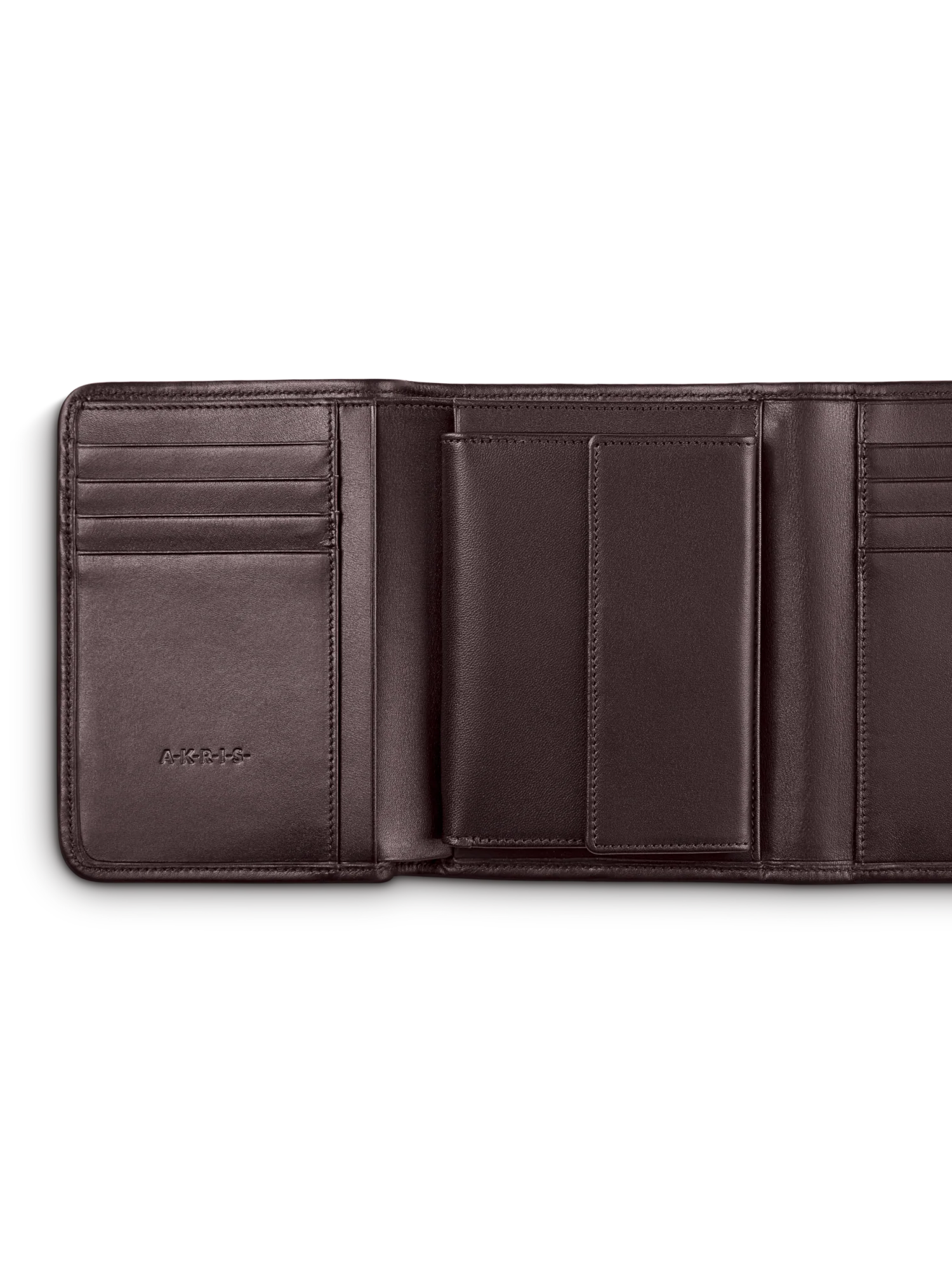Tri-Fold Wallet in Horsehair Fabric - Image 3