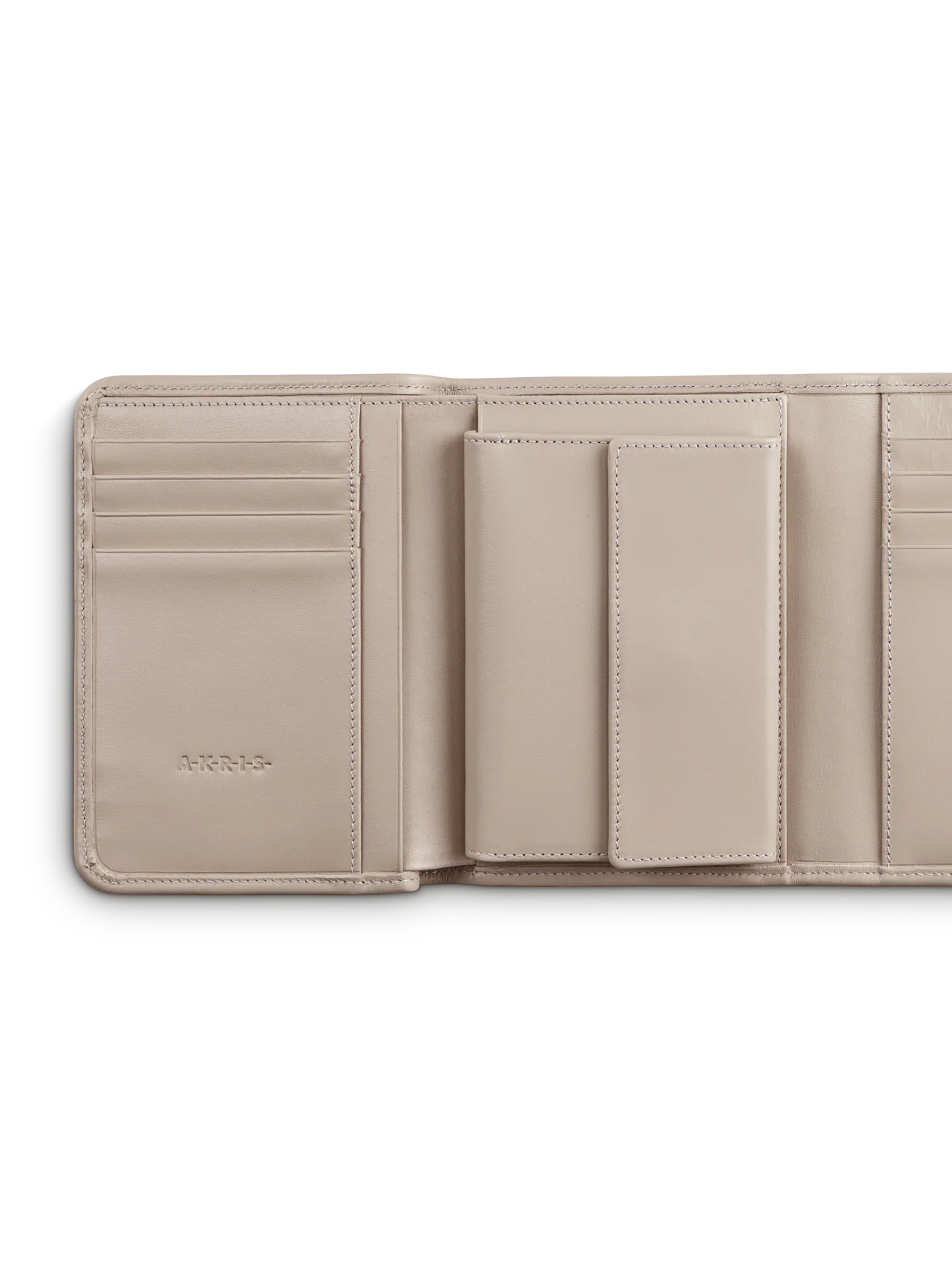 Tri-Fold Wallet in Horsehair Fabric - Image 3