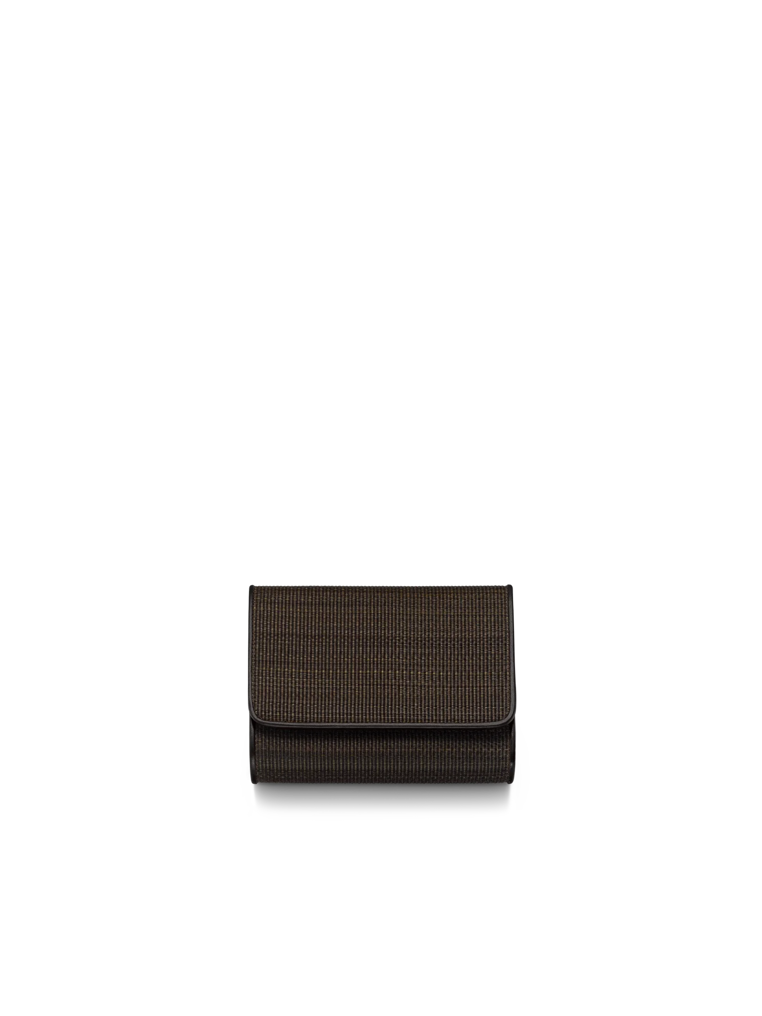 Tri-Fold Wallet in Horsehair Fabric
