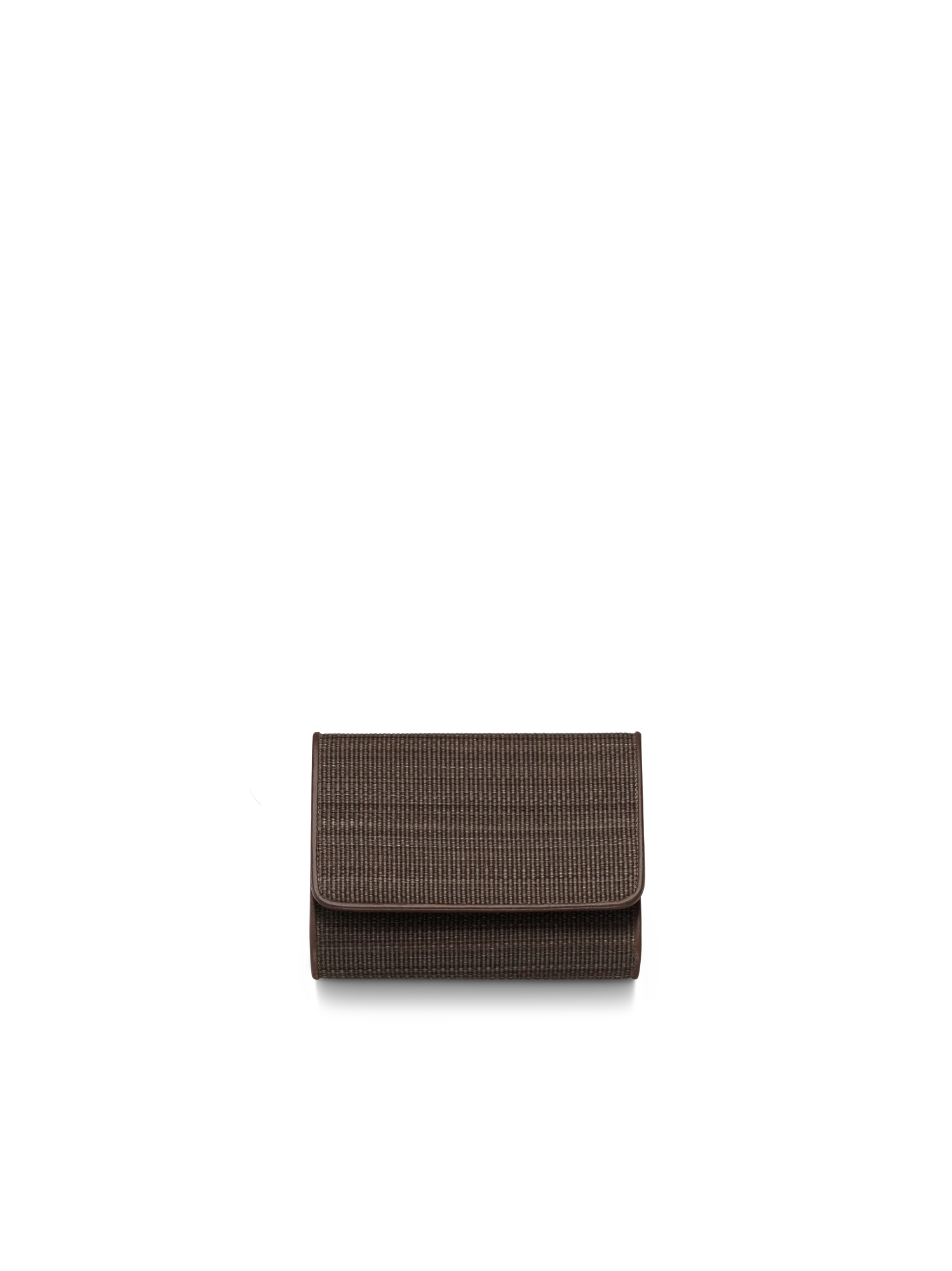 Tri-Fold Wallet in Horsehair Fabric