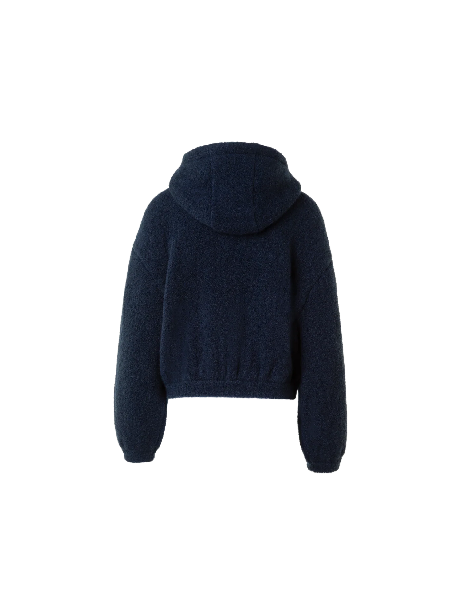 Ultra-Soft Cashmere Silk Bouclé Zip Hoodie - Image 6