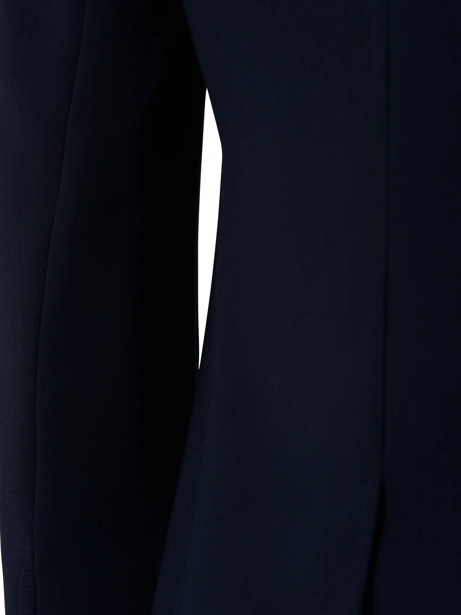 Wool Double-Face Blazer with Elongated Lapel - Image 5