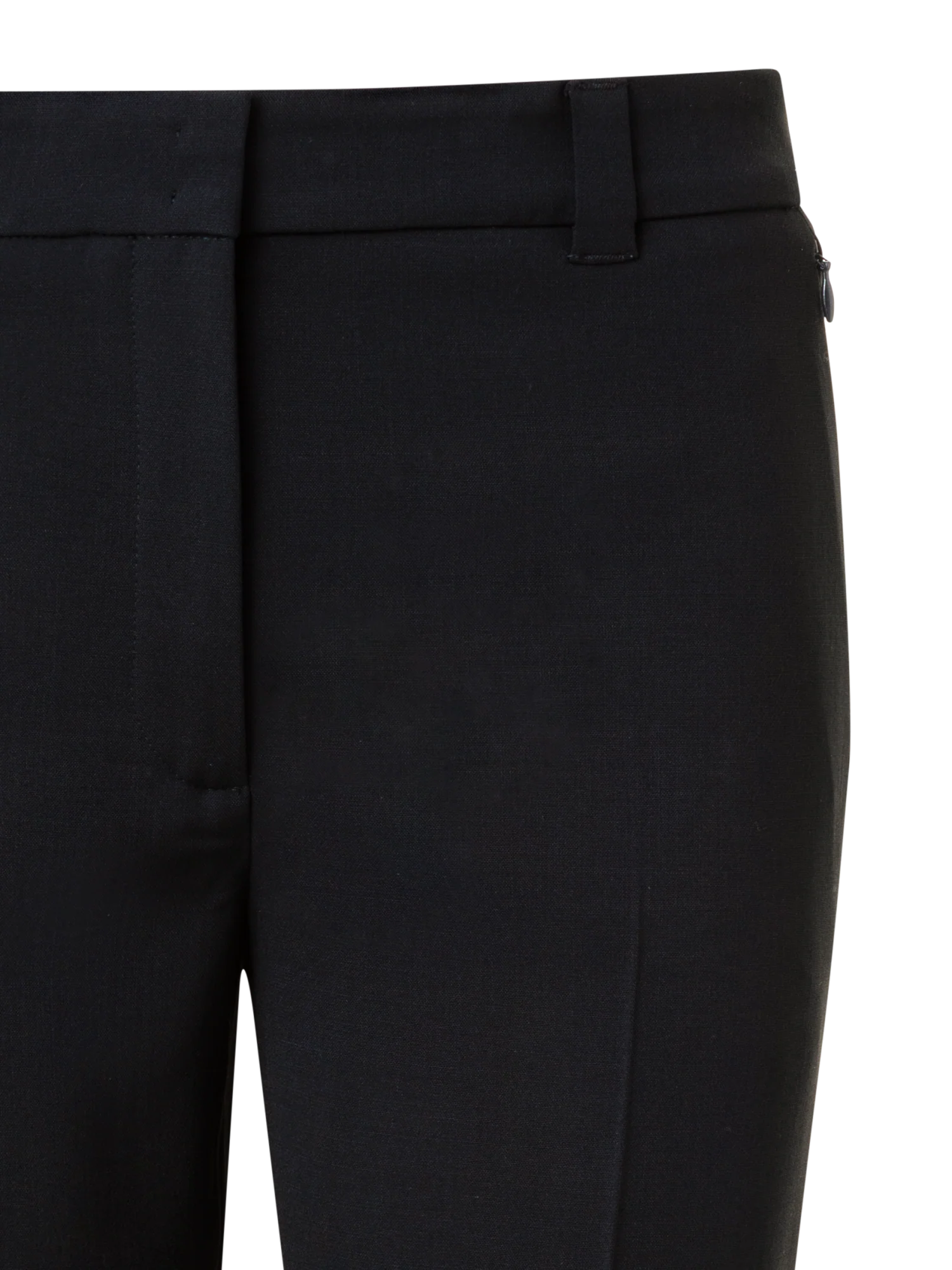 Cropped Tapered Wool Double-Face Pants - Image 2