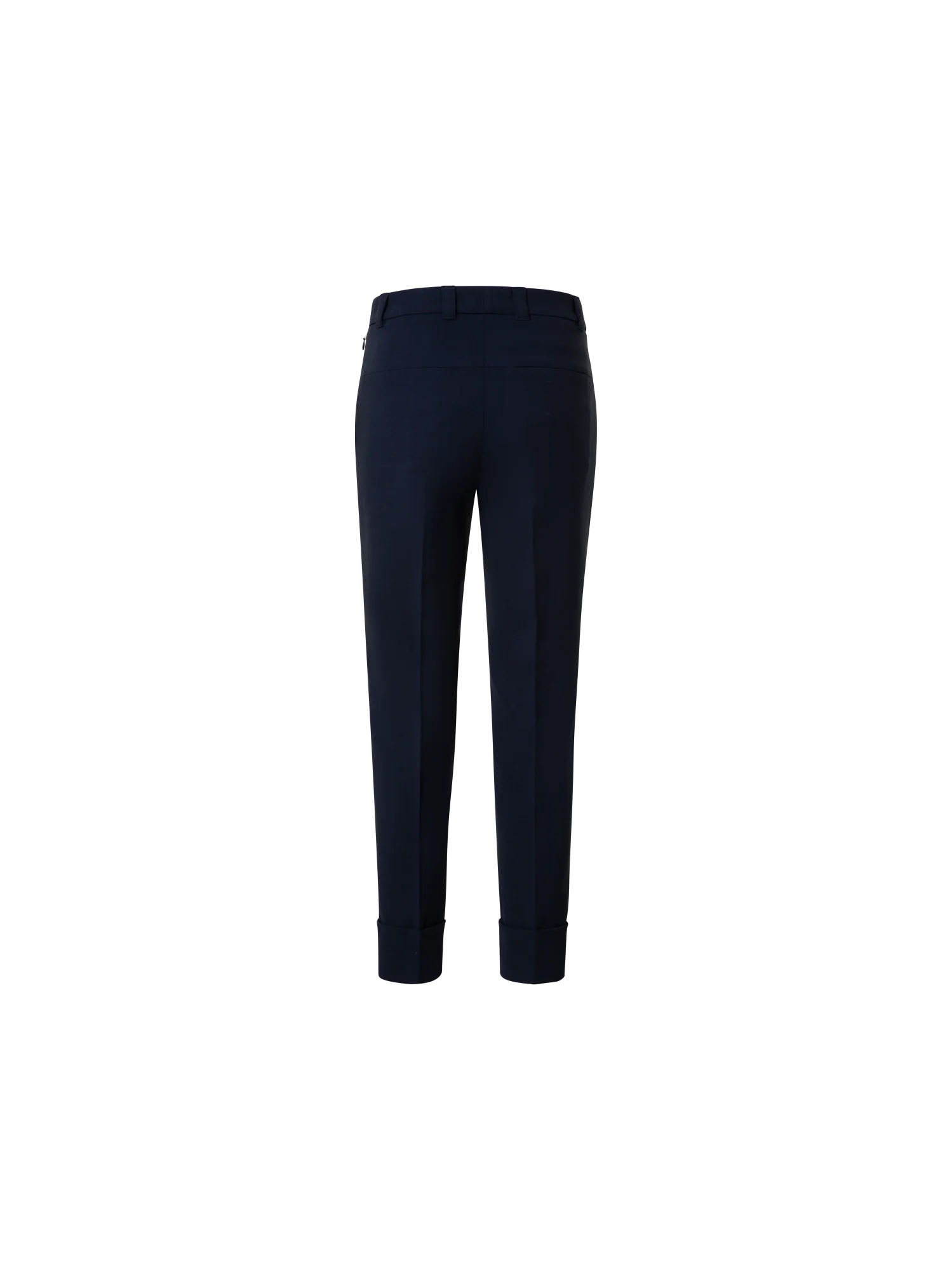 Cropped Tapered Wool Double-Face Pants - Image 3
