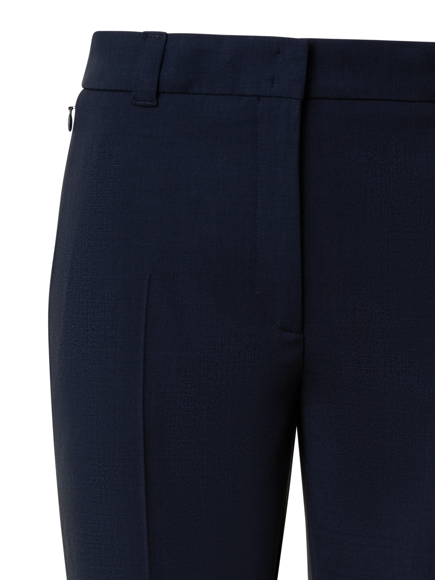 Cropped Tapered Wool Double-Face Pants - Image 4