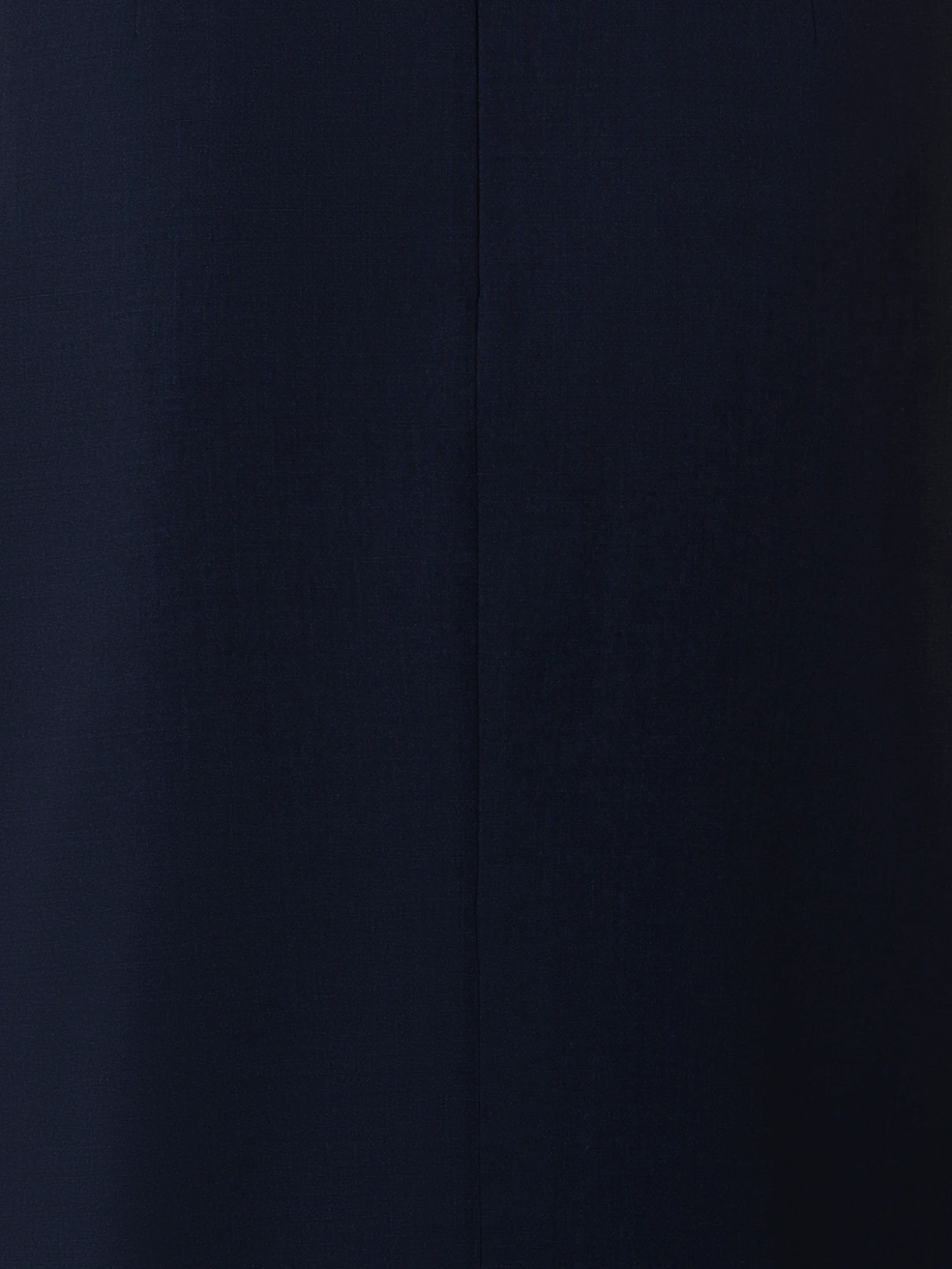 Wool Double-Face Wrap Effect Pencil Skirt - Image 5