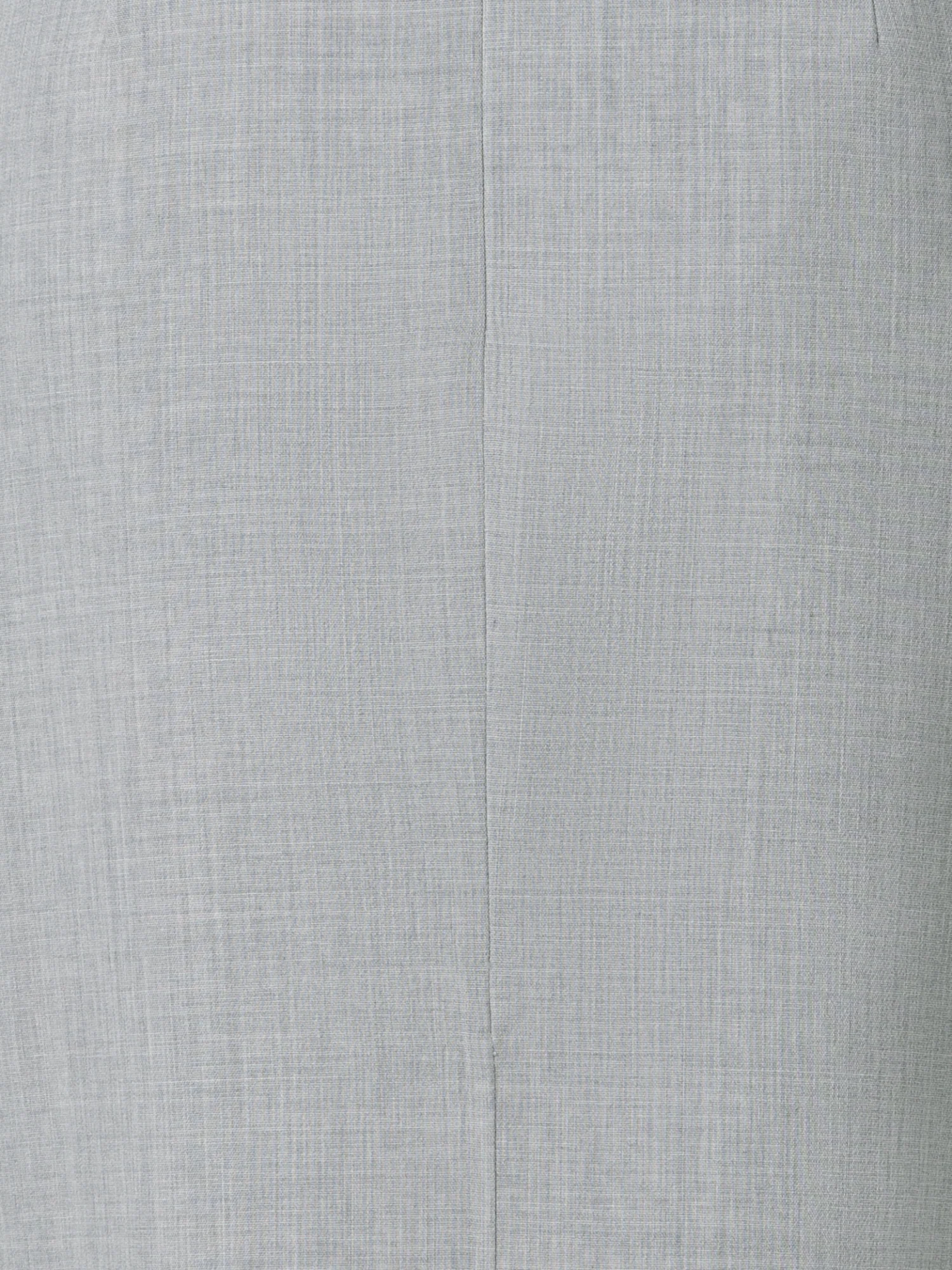 Wool Double-Face Wrap Effect Pencil Skirt - Image 5