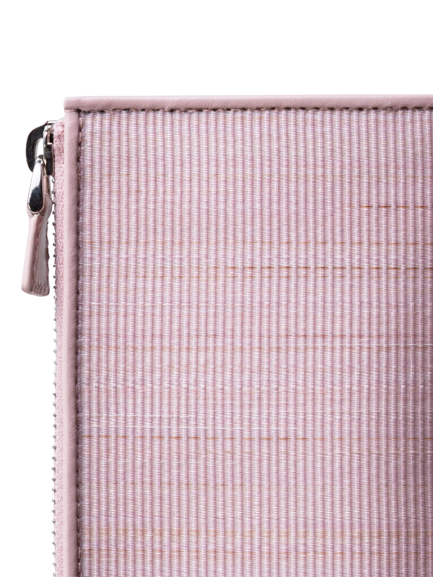Zipped Card Holder in Horsehair and Leather - Image 3